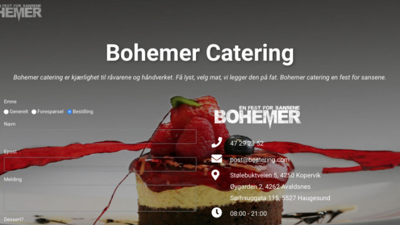 Hva vil du spise? De beste catering i Haugesund