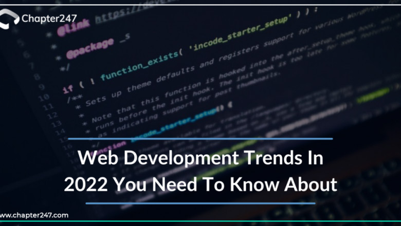 Learn top Web Application Development Trends in 2022 and Beyond