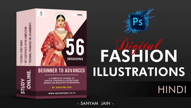 Digital Fashion Illustration Course (DFIC) in Hindi for beginners