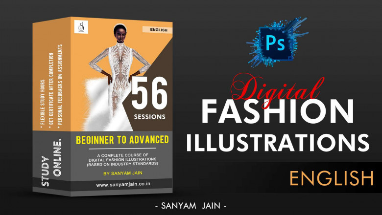 Online Digital Fashion Illustration Course (DFIC) for beginners