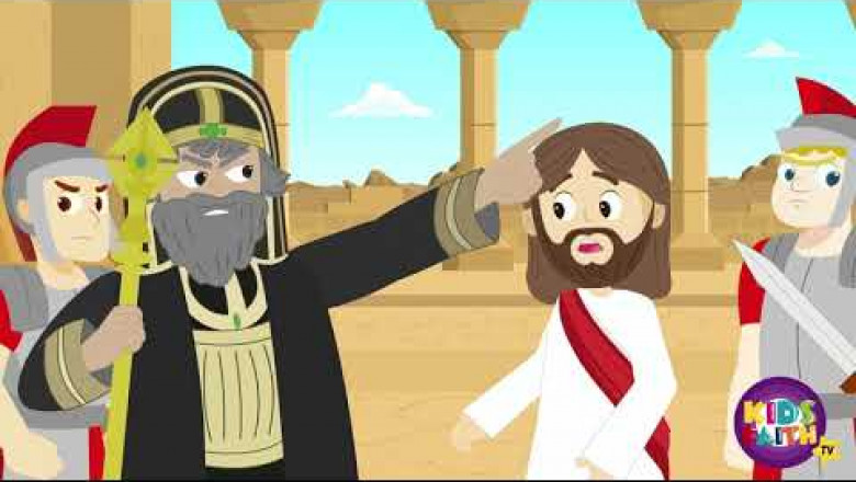 The Easter Story of Jesus | Bible Stories for kid I Kids Faith TV