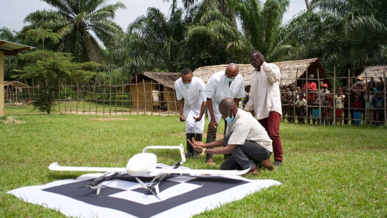 Drones save the day in Yellow Fever vaccine campaign in DRC