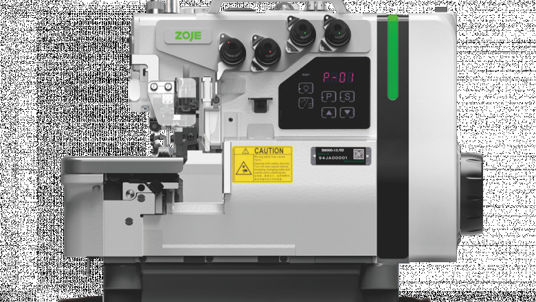 HIGH SPEED DIRECT DRIVE FOUR-THREAD OVERLOCK SEWING MACHINE
