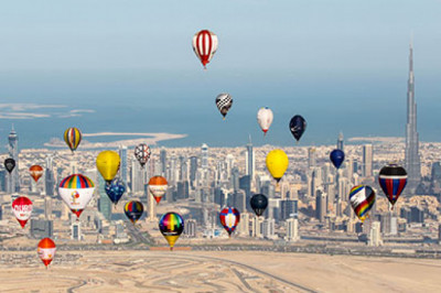 The best time to go hot air ballooning in Dubai