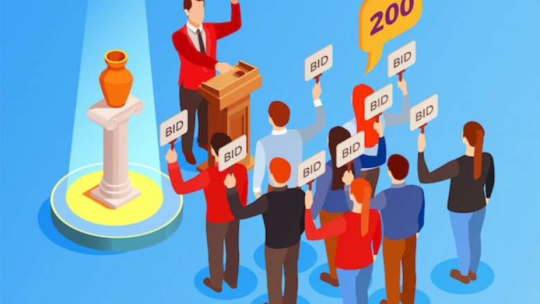 Invest in profitable NFT Based Auction Platform Development