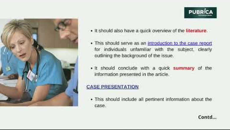 Guide to preparing case reports for the Medical Case Reports – Pubrica