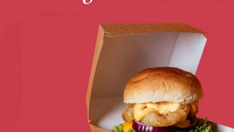 Custom Printed Burger Packaging with Your Brand Logo in USA