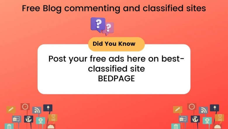 Free blog commenting sites list 2022