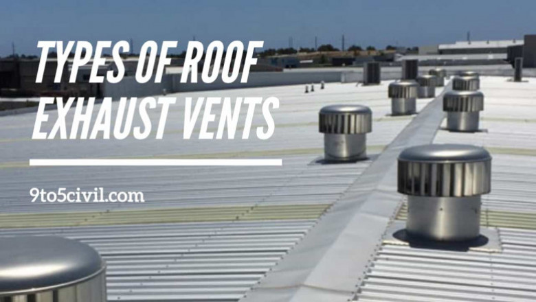 Type Of Roofing Exhaust Vents