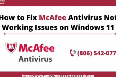 Common Issues with McAfee not Working on Windows 11