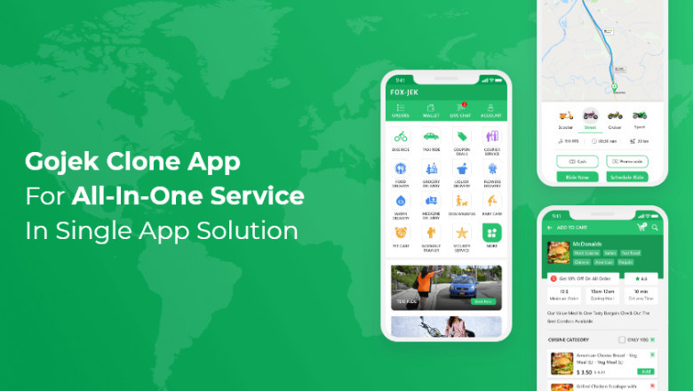 Gojek Clone App for all-in-one service in single app solution