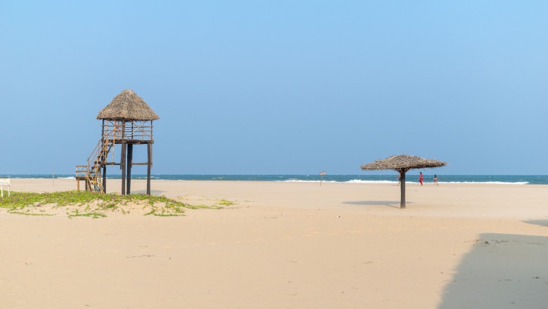 Rock Beach in Pondicherry