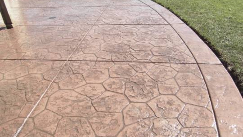 WHAT IS STAMPED CONCRETE?. Stamped concrete is a type of concrete… | by Rockford Concrete | Feb, 2022 | Medium
