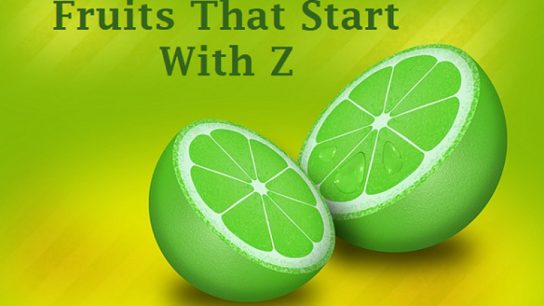 Fruits That Start With Z