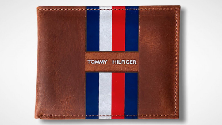 Carteira masculina Tommy Hilfiger trifold