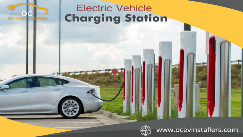 Electric Vehicle Charging Station