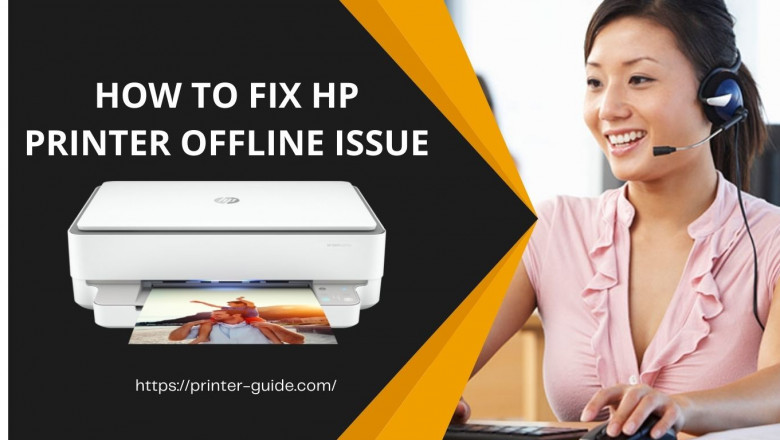 Why My Printer is Offline - How To Fix HP Printer Offline Issue