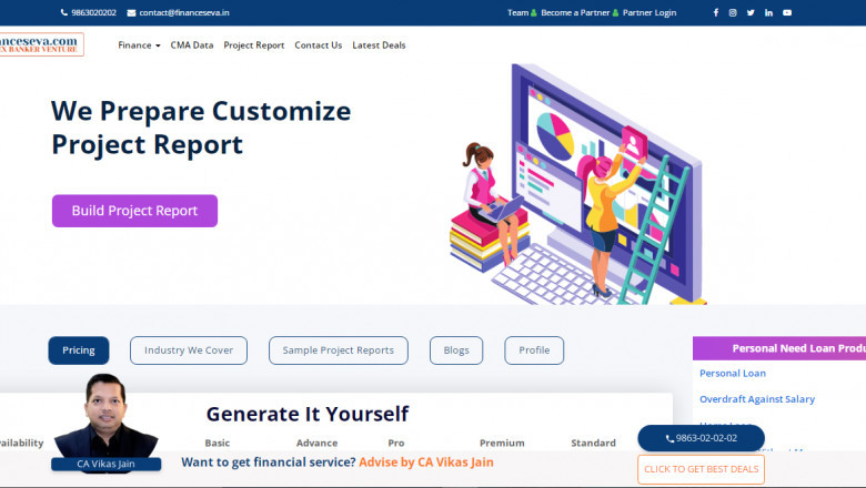 Project Report For Loan