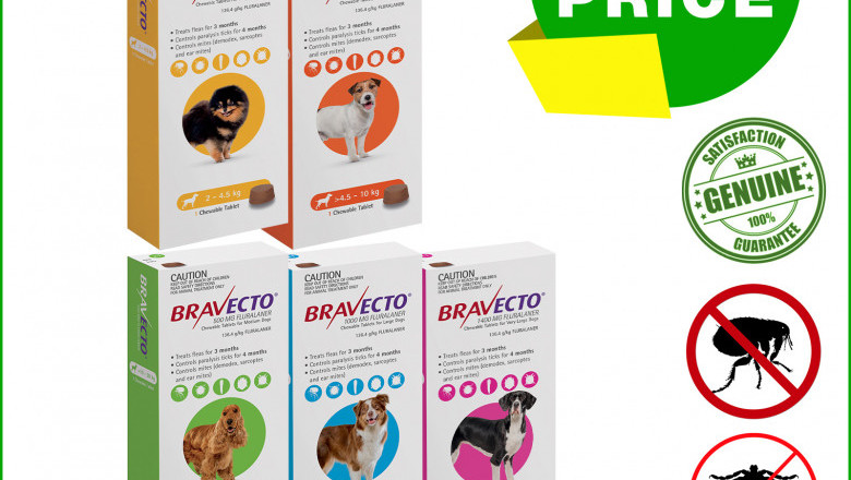 BRAVECTO 1 Chews for Dogs 3 months Tick and Flea Protection