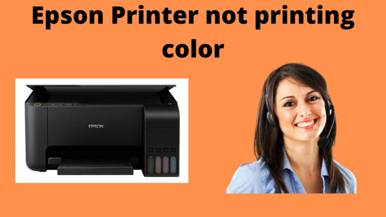 Get A Guide About How to Resolve Epson Printer not printing black