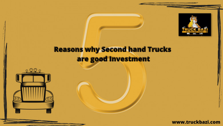 5 Reasons Why Second-Hand Trucks are Good Investment