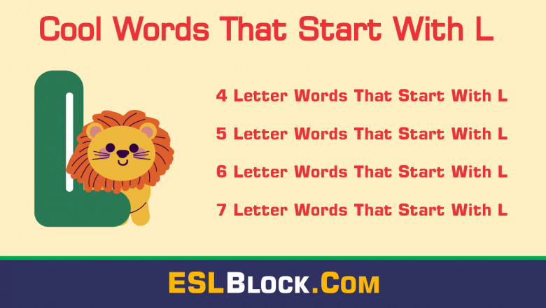 Awesome Cool Words That Start with L