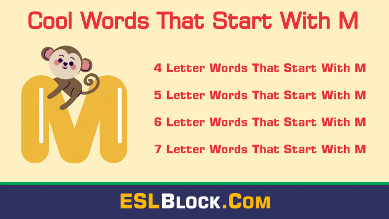Awesome Cool Words That Start with M