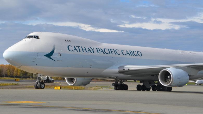 Cathay Pacific 2021 cargo revenue up 32% on better yields