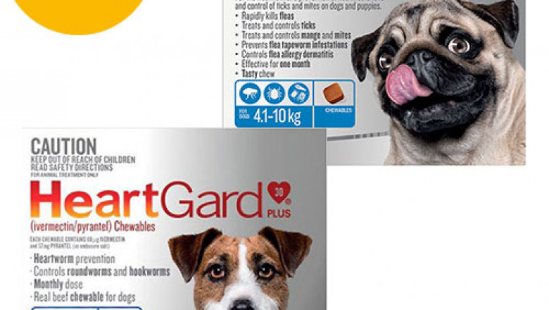 Heartgard + Nexgard Combo Pack For Medium Dogs Online | DiscountPetCare