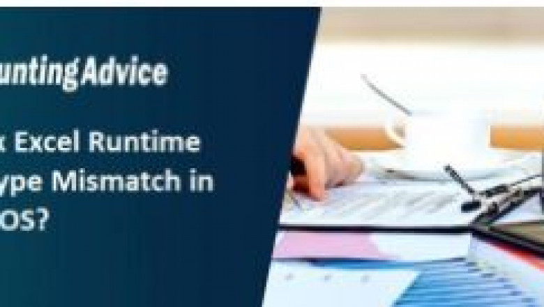 How to Fix Excel Runtime Error 13 Type Mismatch