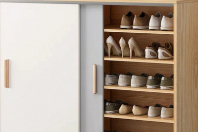 Shoe Rack Design, Wooden Shoe Rack Designs For Home, Shoe Cabinet Design