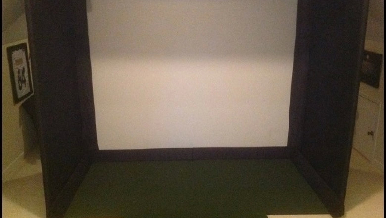 DIY Golf Simulator Enclosure