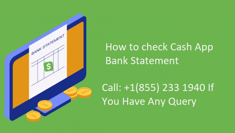 Cash app monthly bank statement