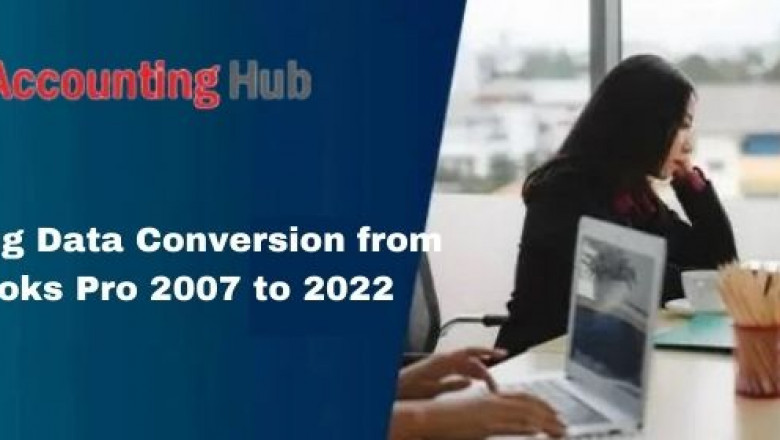 Fix Error Data conversion from QuickBooks pro 2007 to 2022
