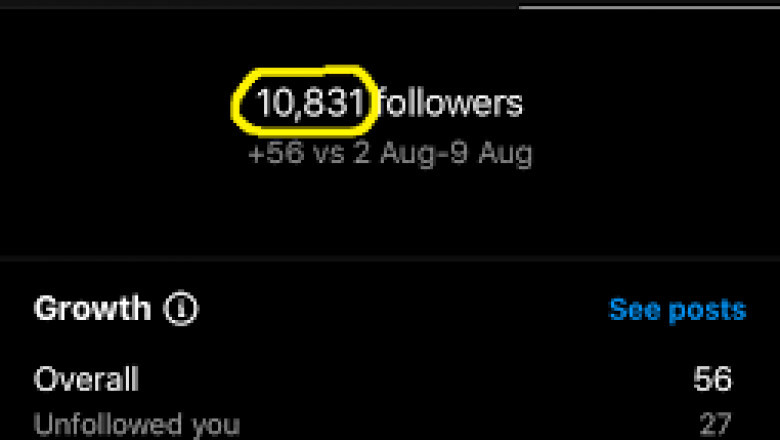 How much Instagram Follower Count a Person Have