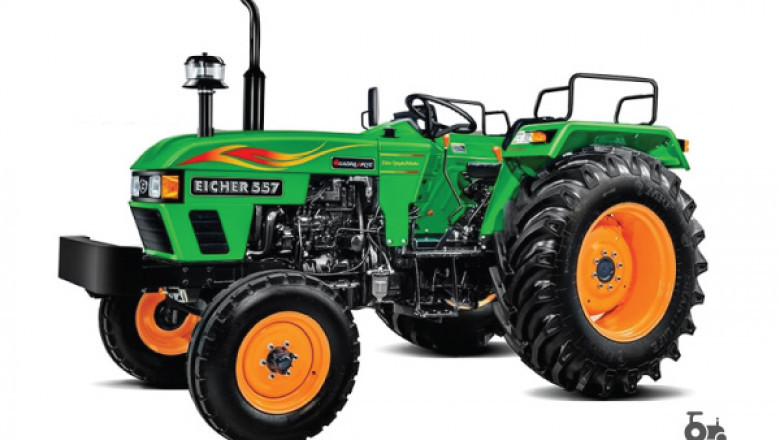 Eicher 557 Tractor Price, Specifications &amp; Mileage 2022- Tractorgyan