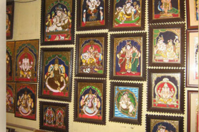 How Tanjore Paintings Made - History and Process