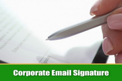 Corporate Email Signature | Green Signature