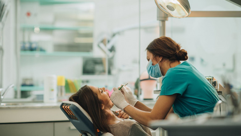 Get to the dentist as soon as possible!
