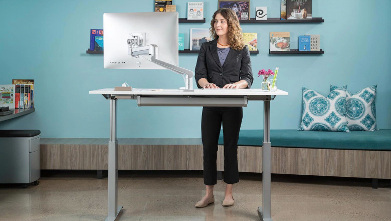 Improve Your Home by height adjustable desk