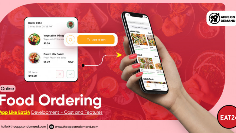 Online Food Ordering Application Like Eat24 Development - Cost And Features