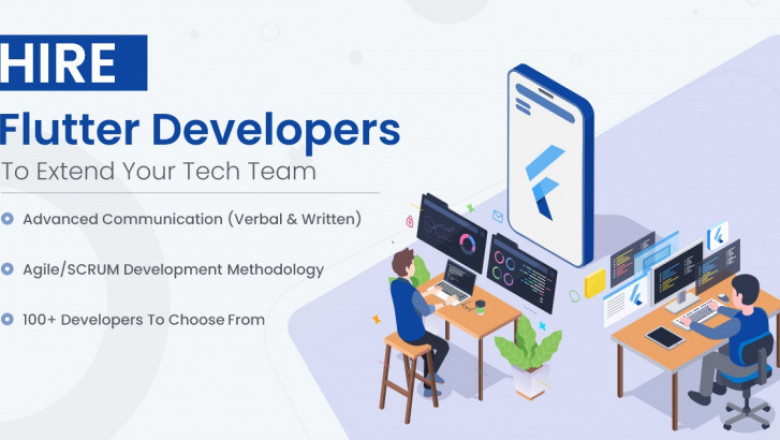 Hire Flutter Developer To Build Your App With Next-Gen Features