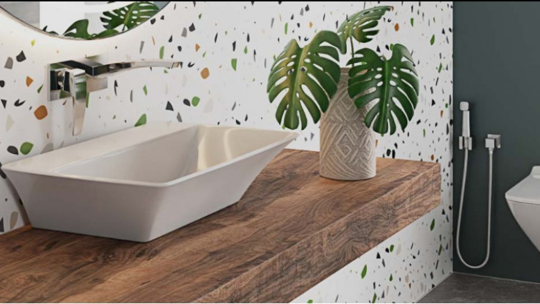 The Queobathroom Modern Wash Basin Is A Designer Piece That Will Add A Touch Of Luxury To Any Bathroom. Its Clean, Minimalist Design Makes It The Perfect Choice For Contemporary Bathrooms.