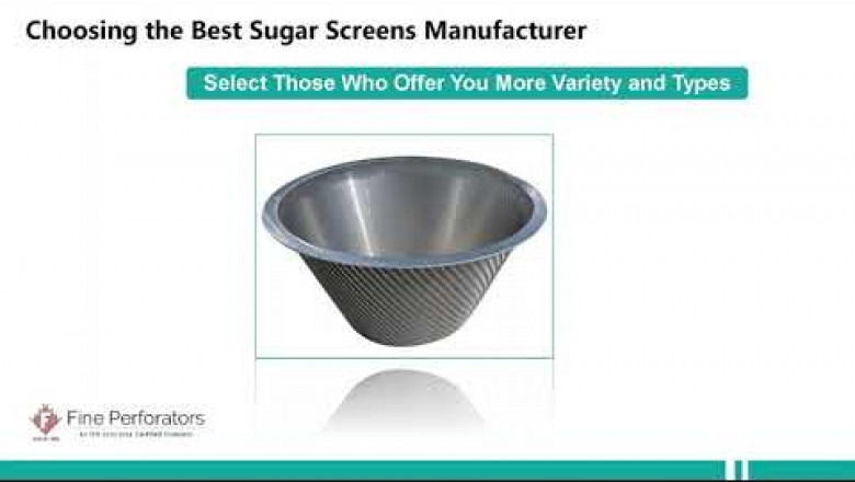 Choosing the Best Sugar Screens Manufacturer
