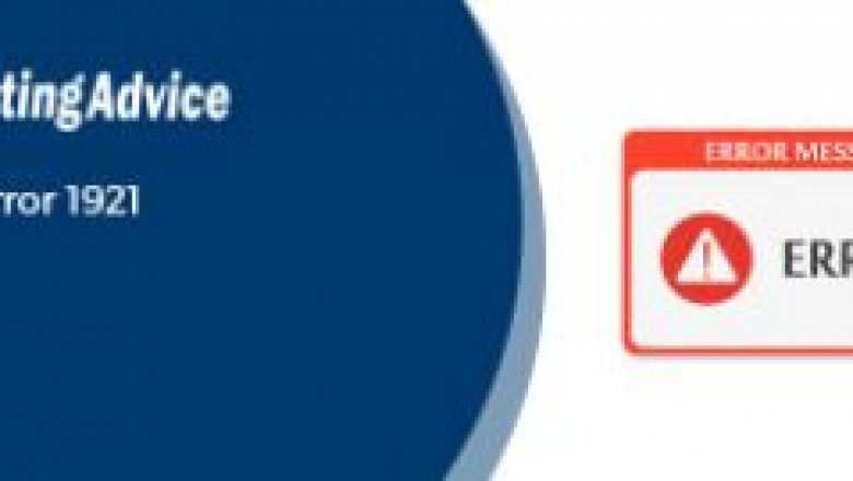 How to Fix Sage 50 Error 1921