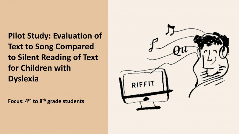 Real time text-to-song software for Dyslexia and Learning Disabilities