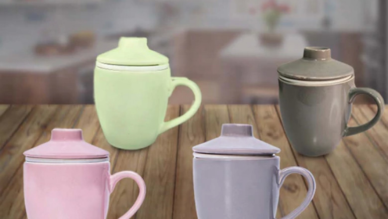 Tea Infuser Mugs | Buy Infuser Mugs | Sasaaya Infuser Mugs