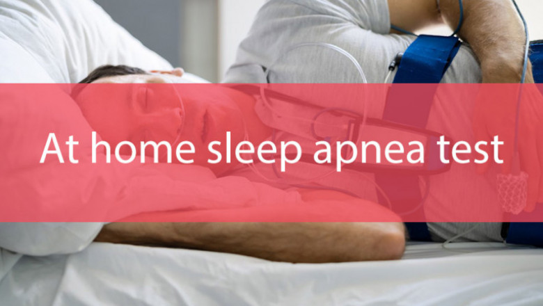 At home sleep apnea test!