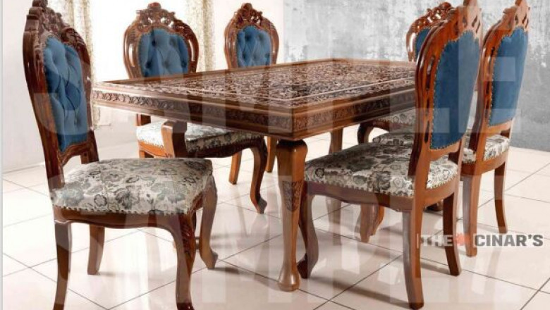 Best Handmade Furniture Store | Kashmir walnut wood furniture