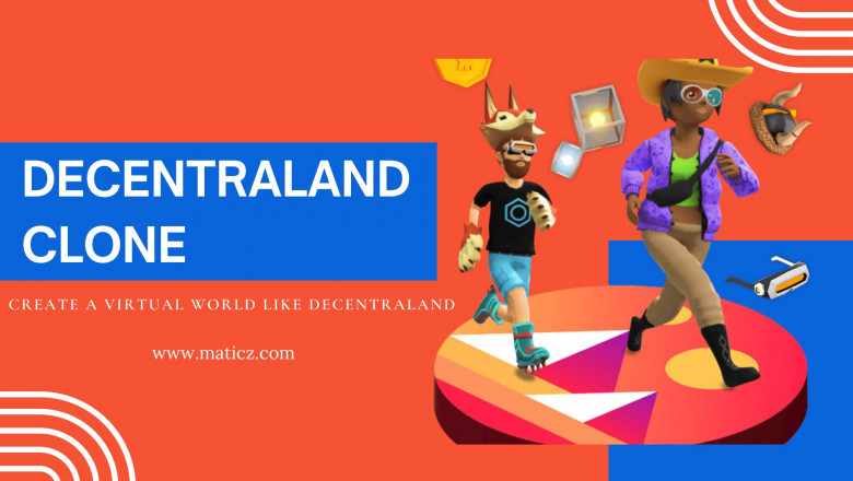 Decentraland Clone-The sure-shot solution to develop an Virtual World Like Decentraland